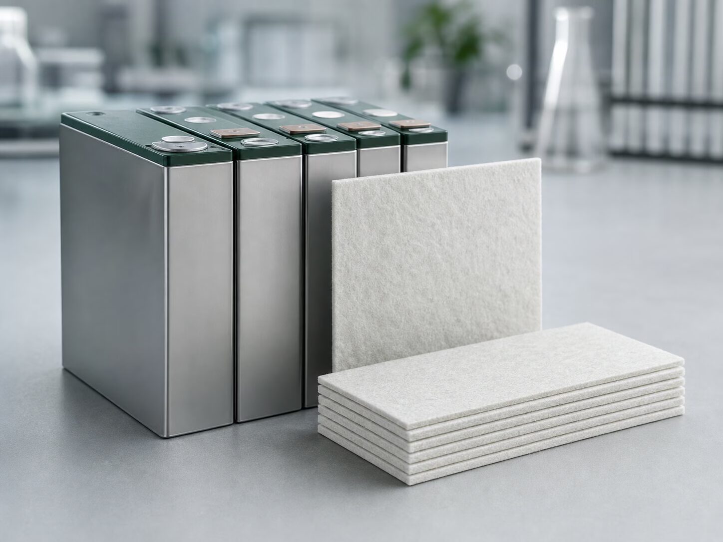 Die-cut aerogel barrier sheets