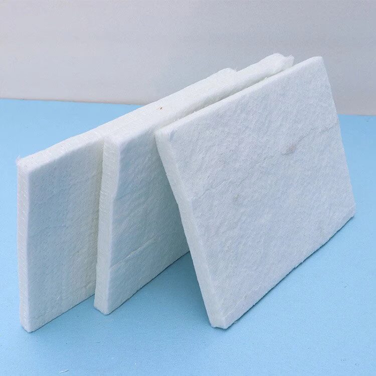 Converted aerogel sheet stack